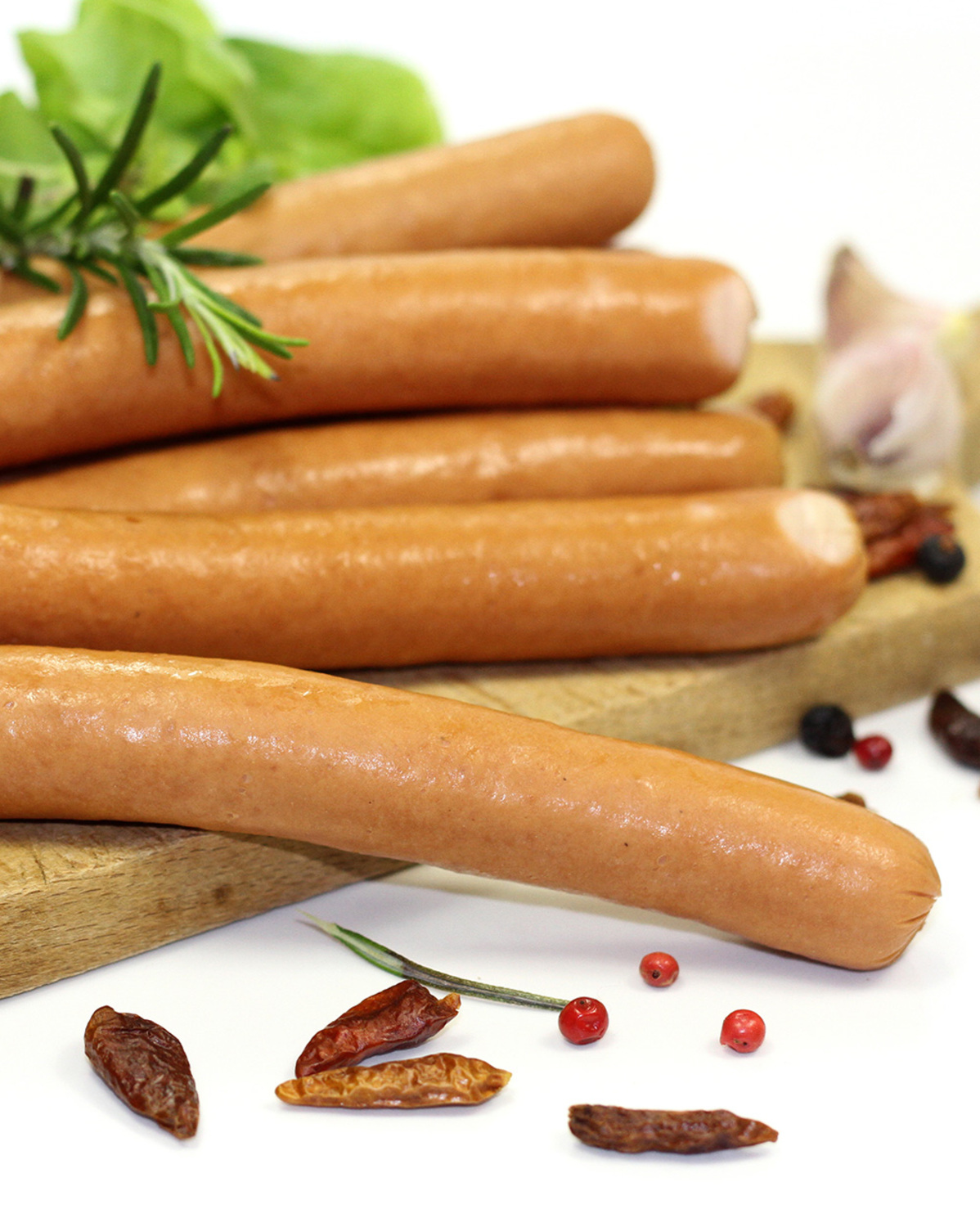 Saucisse de francfort boyau naturel