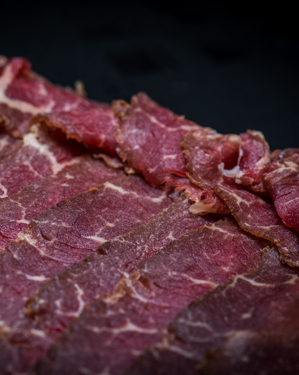 Coeur d'aloyau fumé séché