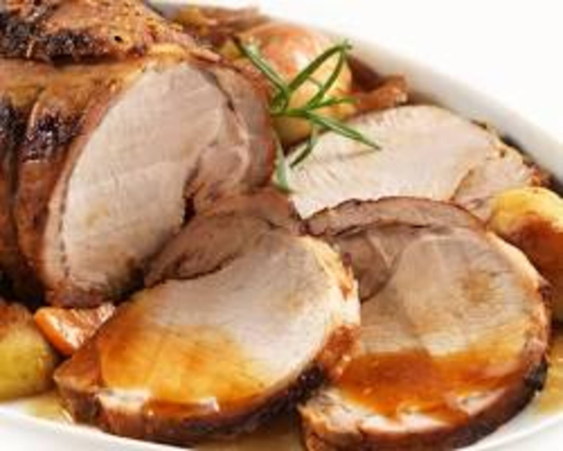 Rôti filet porc cuit