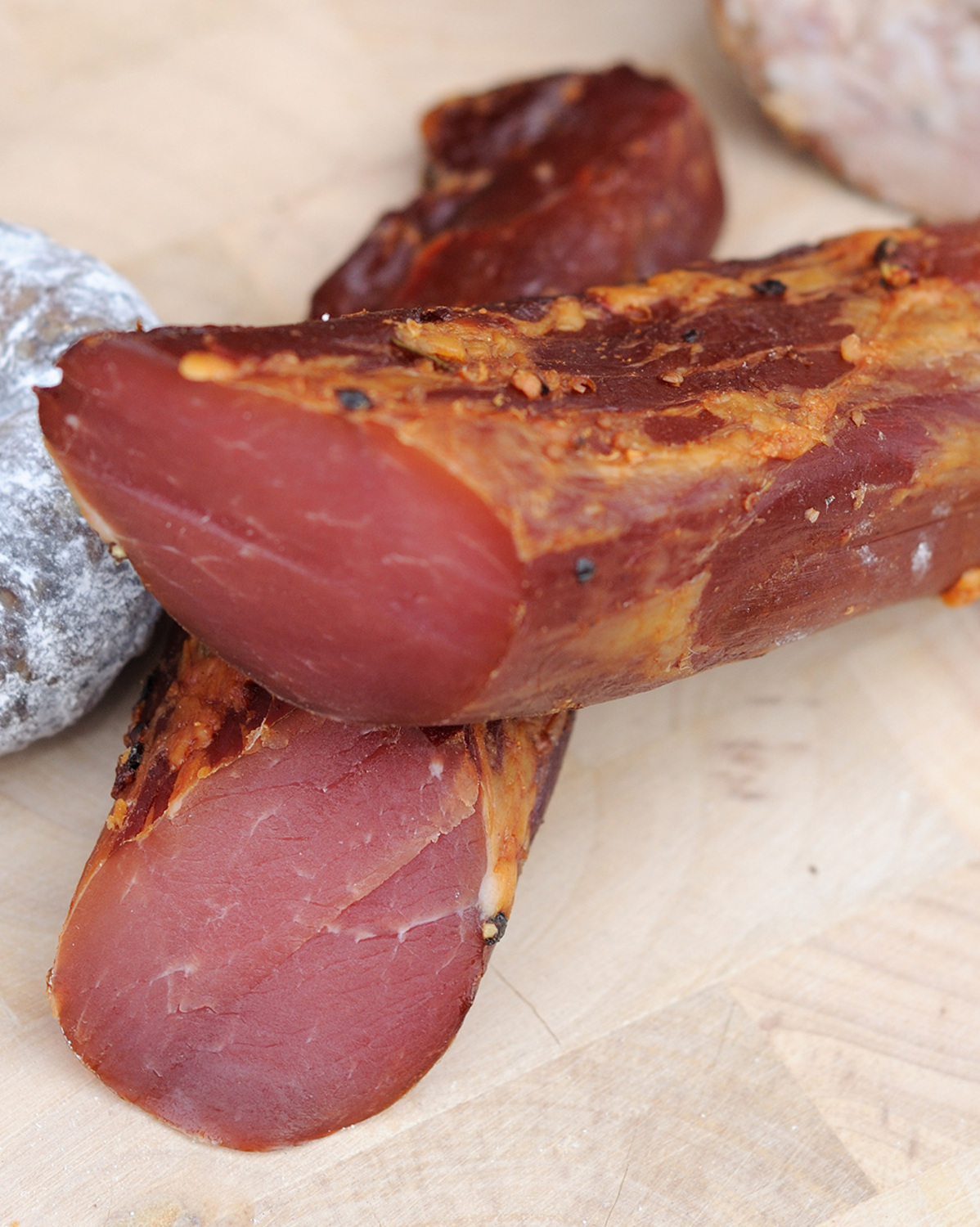 Filet mignon de porc fumé au bois de hêtre