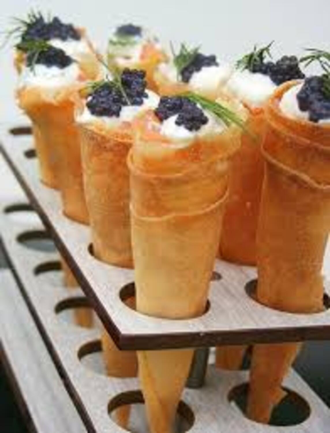 Cornet de saumon