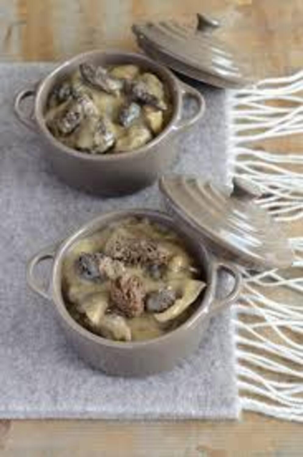 Cassolette Ris de veau et morilles