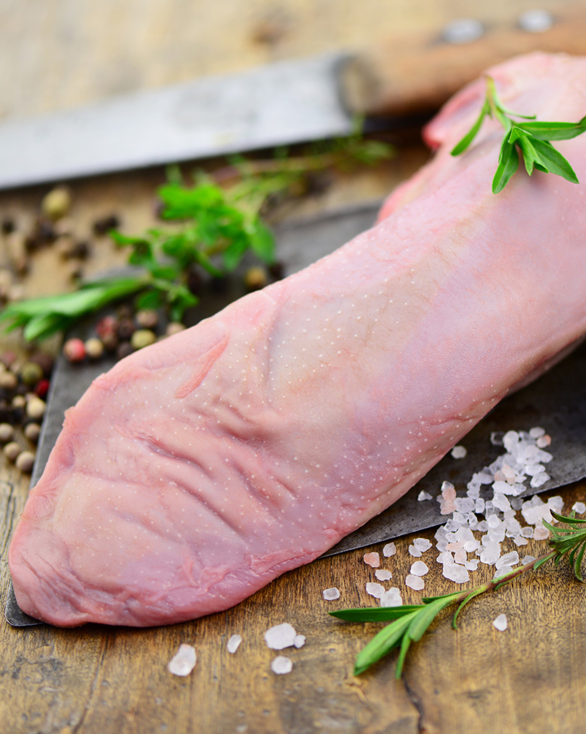 Langue de veau moins de 8 mois